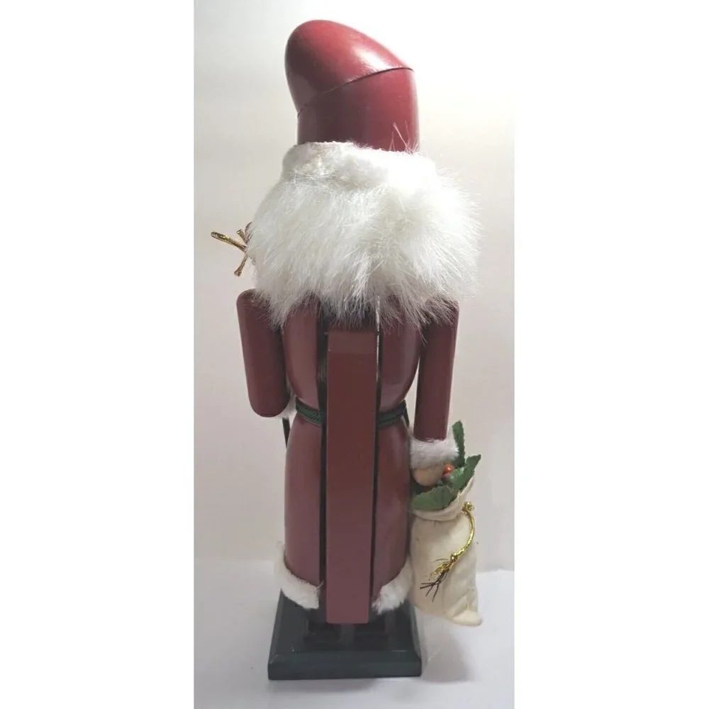 Vintage Wooden Santa Nutcracker 14
